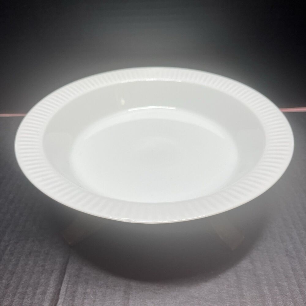 Dansk International Designs LTD. 10.5" Pie Baking Plate Bisserup White Minimal